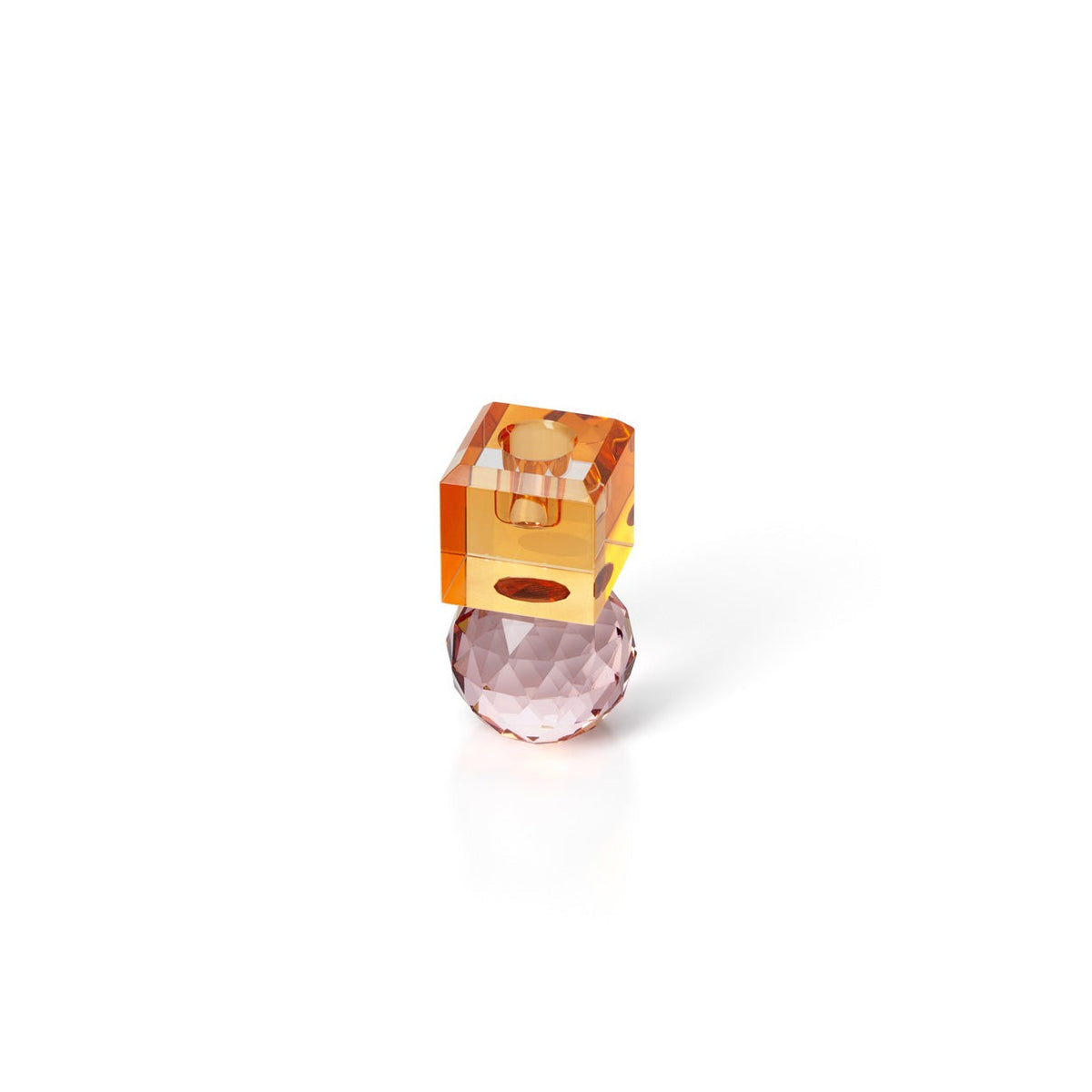 Portacandele Quarzo Rosa, foto 2